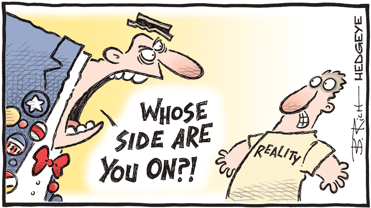 MacroTraders.ro - Hedgeye - Cartoon of the Day - Choose Wisely - Wednesday 17.07.2024 Picture